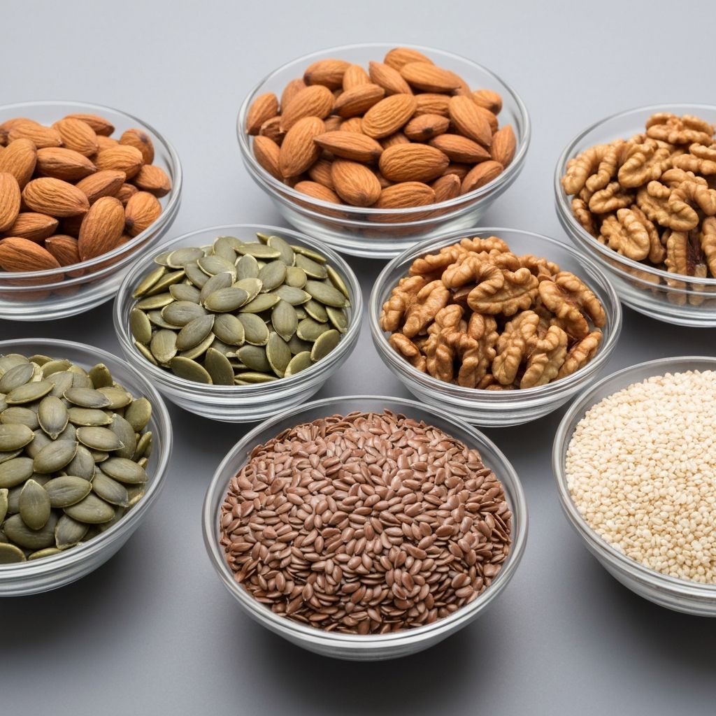 Nüsse und Samen
